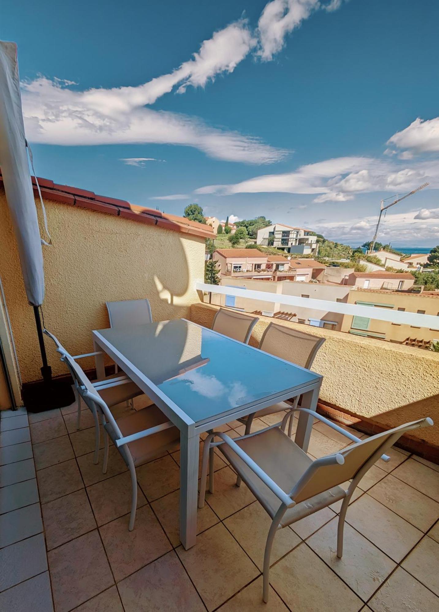 Superbe T3 Vue Sur Mer Parking Prive Classe 3 Etoiles Коллиур Экстерьер фото